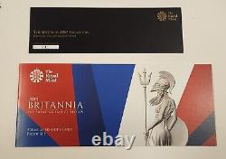 2014 Great Britain Britannia UK 6 Coin Proof Gold Britannia Premium Coin Set OGP