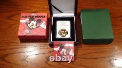 2014 Niue Ngc Pf69 Ucam Mickey Mouse Disney 1 Oz Gold Coin Coa & Original Box