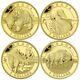 2014 O Canada Pure Gold 4-coin Set