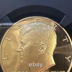 2014 W 3/4 Oz GOLD JFK Kennedy Anniversary High Relief Proof Coin NGC PF69 PR 69