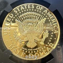 2014 W 3/4 Oz GOLD JFK Kennedy Anniversary High Relief Proof Coin NGC PF69 PR 69