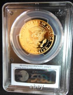 2014-W 50th Anniversary John Kennedy PR70 Gold Coin Commemorative First Strike