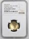 2014-w $5 (0.2419 Ozt) Gold Baseball Hall Of Fame Bhof Er Ngc Pr70, 33k Minted