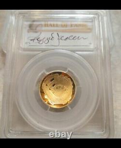 2014 W BASEBALL HALL OF FAME HAND SIGNED $5 GOLD COIN SET (10 pieces total)