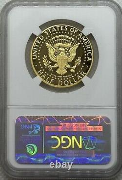 2014 W Gold Half Dollar Kennedy 50th Anniversary 50C NGC PF70 UC Early Releases