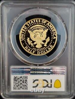 2014-W Gold Kennedy JFK 50c PCGS PF69 DCAM Deep Cameo Proof Gold Shield
