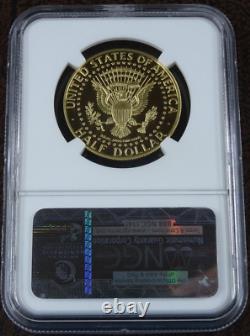2014-W Kennedy Gold Half Dollar NGC PF 70 Ultra Cameo 3/4 Troy Oz ANA Release