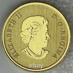 2015 $5 Year of the Sheep, 1/10 oz. Pure Gold Specimen Coin, Canadian Bighorn