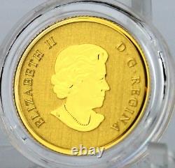 2015 $5 Year of the Sheep, 1/10 oz. Pure Gold Specimen Coin, Canadian Bighorn