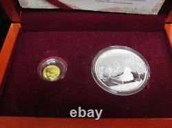 2015 China Gold & Silver Commemorative Panda Coins Set Bank of Shanghai