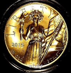 2015 High Relief American Liberty (1OZ Gold Coin) with Box & Certificate