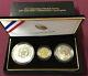 2015 Us United States Marshals Service 3-coin Commemorative Proof Set