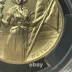 2015-W $100 American Liberty High Relief Gold 1oz, PCGS MS70 First Strike