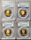 2015-w $10 First Spouse Gold 4 Pc Full Year Set Pr69 Dcam Pcgs First Strike