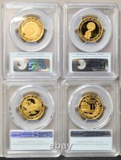 2015-W $10 First Spouse Gold 4 Pc Full Year Set PR69 DCAM PCGS First Strike