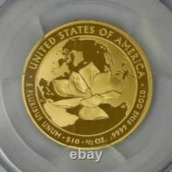 2015-W $10 Jacqueline Kennedy First Day West Point Strike PR70DCAM PCGS 945506-2