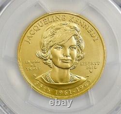 2015-W $10 Jacqueline Kennedy First Strike Spouse Gold MS70 PCGS 942393-5
