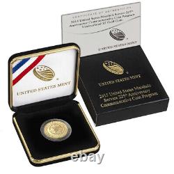 2015-W $5 American Gold U. S. Marshals Commemorative Uncirculated with OGP BU