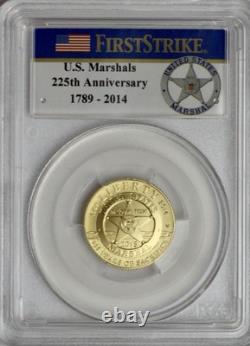 2015-W $5 USMS Commemorative Gold Coin PCGS SP-70