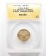 2015-w $5 Us Marshals Gold Commemorative Struck Through Debris Ms69 Anacs 2956