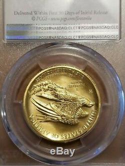 2015 W American Liberty Gold $100 High Relief Coin PCGS MS70 First Strike