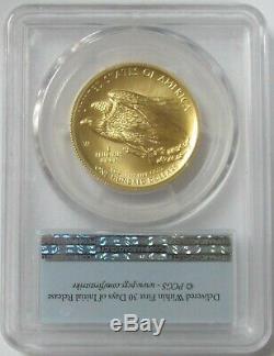 2015 W GOLD $100 HIGH RELIEF 1oz AMERICAN LIBERTY PCGS MS 70 FIRST STRIKE