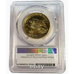 2015-W High Relief Liberty Eagle Gold Coin $100 PCGS MS70 FS