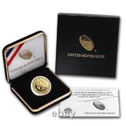 2015-w Gold U. S. Marshals Commemorative? $5 Proof? Coin Coa Box Ogp? Trusted