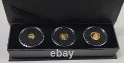 2016 Apache 1.75 gm Pure Gold, $2, $5 & $10 with COA, 1,000 Struck, Jamul Nation