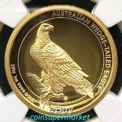 2016 Australia Wedge Tailed Eagle 1oz Gold Proof High Relief Coin NGC PF70 UC ER