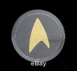 2016 Canada $200 Pure Gold Star Trek Delta Coin by RCM w. Box & COA 1500 Mintage