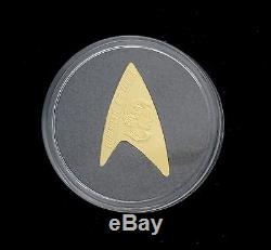 2016 Canada $200 Pure Gold Star Trek Delta Coin by RCM w. Box & COA 1500 Mintage