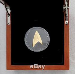 2016 Canada $200 Pure Gold Star Trek Delta Coin by RCM w. Box & COA 1500 Mintage