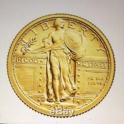 2016 Centennial Gold coin Standing Liberty quarter With OGP US Mint 16XC