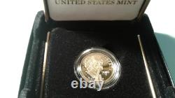 2016 GOLD Mark Twain Commemorative $5 Coin Proof Box & CoA