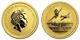 2016-p Tuvalu 1/10 Oz. 9999 Pure Gold Coin Pearl Harbor $15 Perth Mint Bu