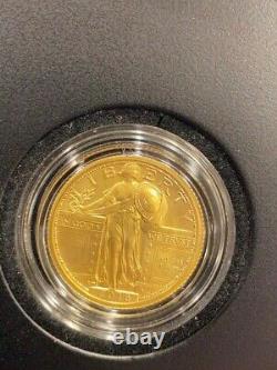 2016 Standing Liberty Quarter Centennial Gold Coin Original Packaging