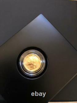 2016-W 1/10 OZ. 9999 GOLD CENTENNIAL MERCURY DIME COIN With BOX & COA