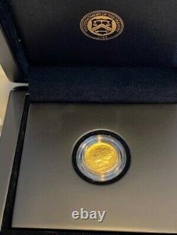 2016-W 1/10 OZ. 9999 GOLD CENTENNIAL MERCURY DIME COIN withBOX & COA US Mint