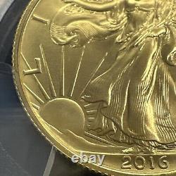 2016 W 1/2 OZ GOLD Walking Liberty Half 50¢ PCGS SP70 100th Anniversary MS 70