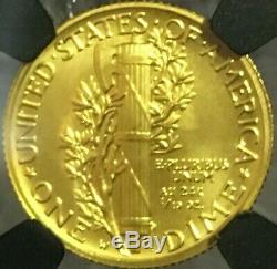 2016 W 24K GOLD 1/10 oz. SP 70 EARLY RELEASE. 100TH ANNIVERSARY