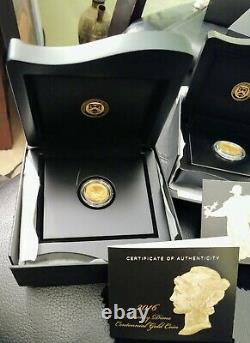 2016 W Centennial Gold 3-coin Set