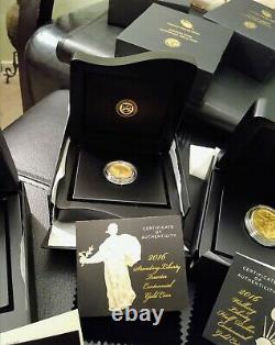 2016 W Centennial Gold 3-coin Set