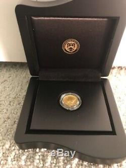 2016 W Mercury Dime 1/10th Oz Gold Centennial Commemorative Coin Box/coa 16xb