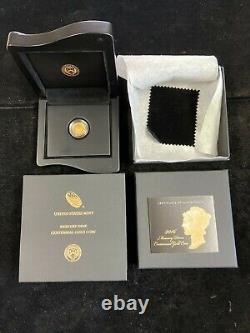 2016-W Mercury Dime Gold 1/10th Ounce Centennial Coin