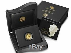 2016 W Mercury Dime Gold Centennial Commemorative Coin With Box/coa 16xb