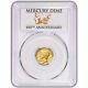 2016-w Pcgs Sp70 Fs 1/10 Oz. 9999 (24k) Gold Mercury Dime Usa Made Bullion Coin