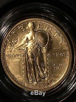 2016 W Standing Liberty 1/4 Oz. Gold Centennial Coin. Limited Mintage