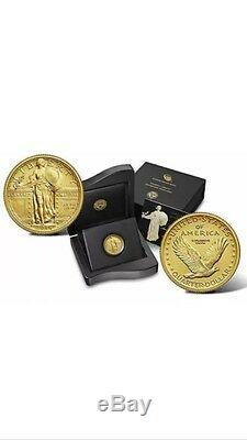 2016 W Standing Liberty 1/4 Oz. Gold Centennial Coin. Limited Mintage