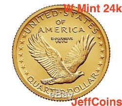 2016 W Standing Liberty Quarter Centennial Gold Coin. 9999 16xc Silver Bonus 25¢